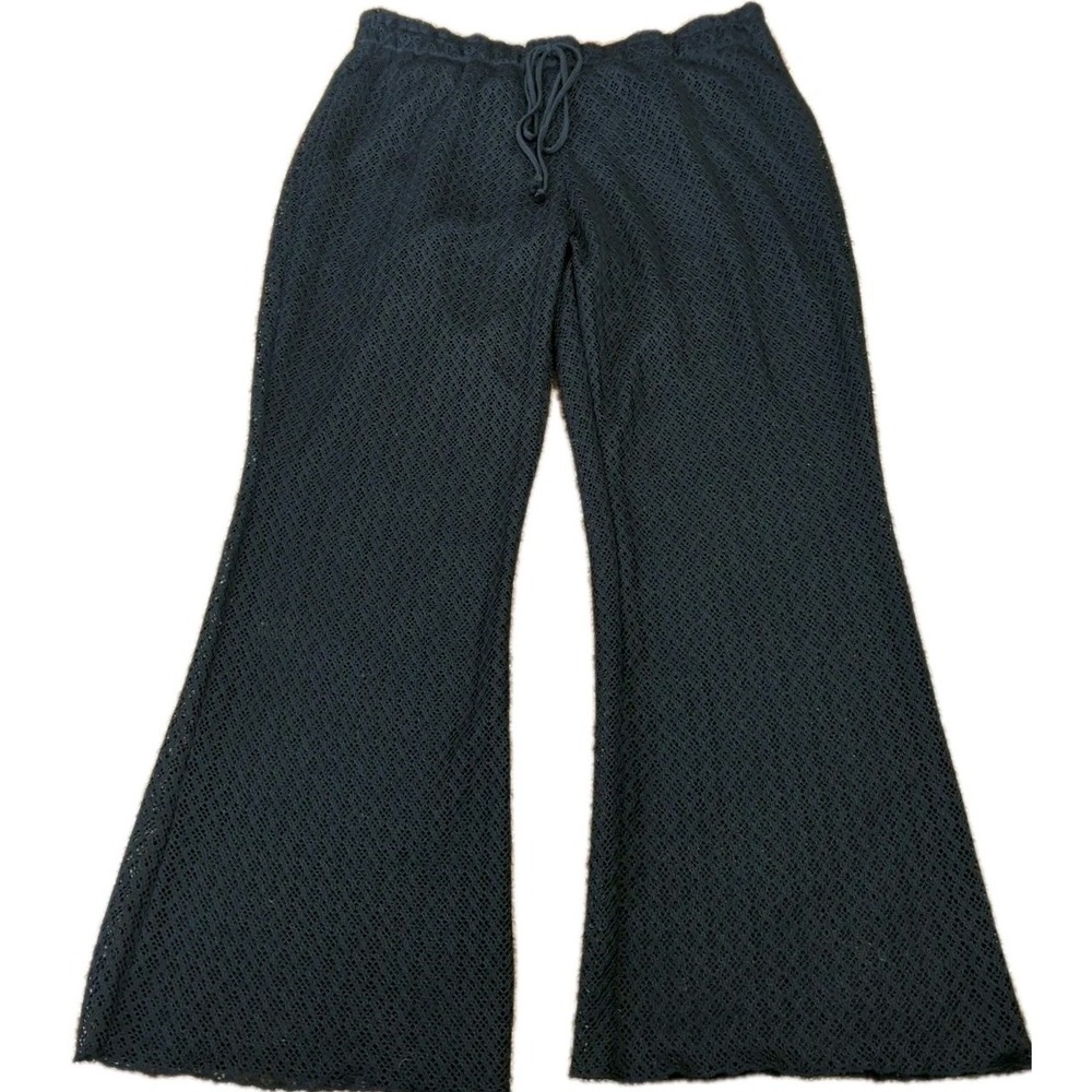 Rue + Women's Size 2x Black Sheer Lace Beach Pants 59